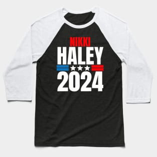 Nikki Haley 2024 Baseball T-Shirt